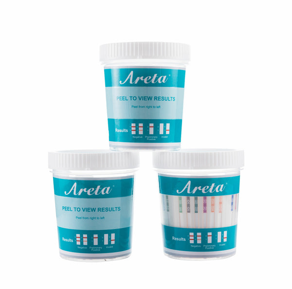 Areta 14 panel Instant Drug Test Cup Testing 14 Different Drugs Plus Temperature Strips #ACDOA-1144