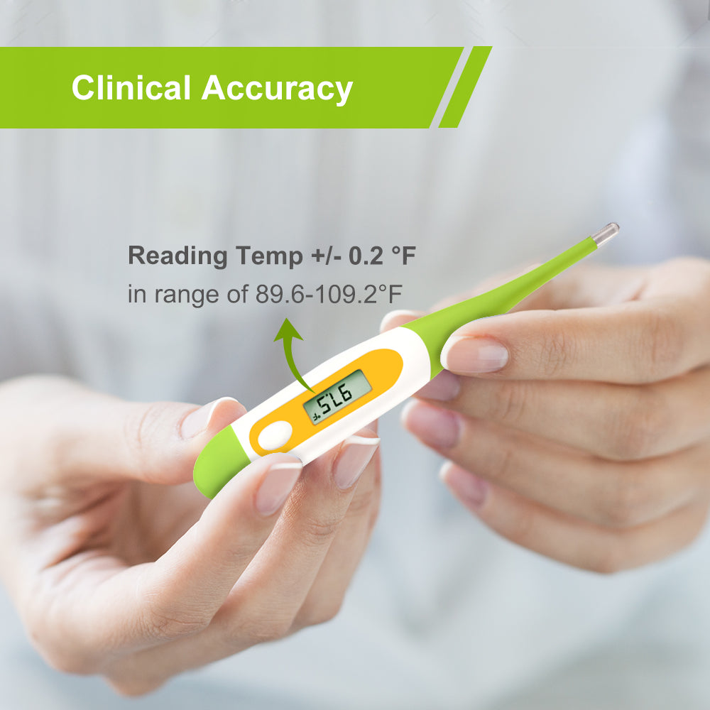 Digital LCD Thermometer Under Arm Rectal Fever Baby Body Temperature Child  Adult