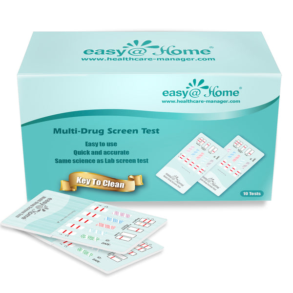 Easy@Home 10 Panel Instant Urine Drug Test EDOAP-1104