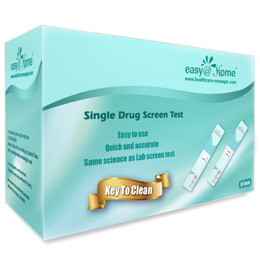 Easy@Home Single Panel Buprenorphine (BUP) Dip Card Drug Test Kit, EDBU-114