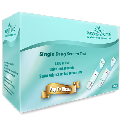 Easy@Home Single Panel Cocaine/COC Urine Drug Test Kit, EDCO-114