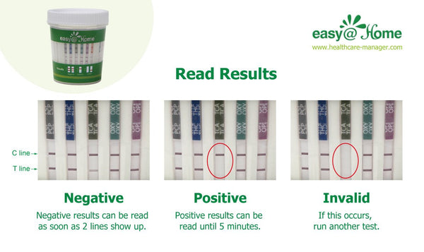 Drug Test - Easy@Home 12 Panel Urine Drug Test Cups #7124 Testing  - #ECDOA-7124