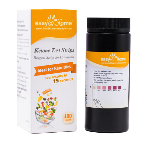 Easy@Home Ketone Strips 100 ct